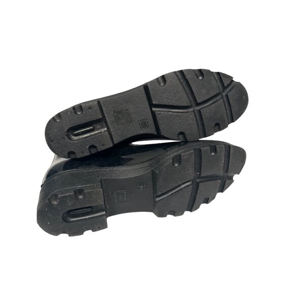 Capelli New York Womens Black Waterproof Rubber Chelsea Rain Boots Size 10 - Picture 5 of 6